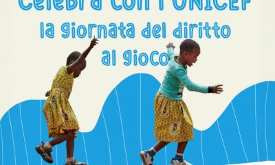 Unicef celebra nelle città italiane il diritto al gioco dei bambini