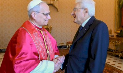 Vaticano, Mattarella incontra Papa Leone XIV