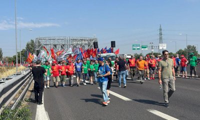 Metalmeccanici in piazza in tutta Italia: 