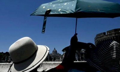 Caldo record, oggi il picco in Italia