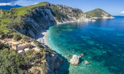 La migliore spiaggia in Italia è quella di Sansone sull'isola d'Elba