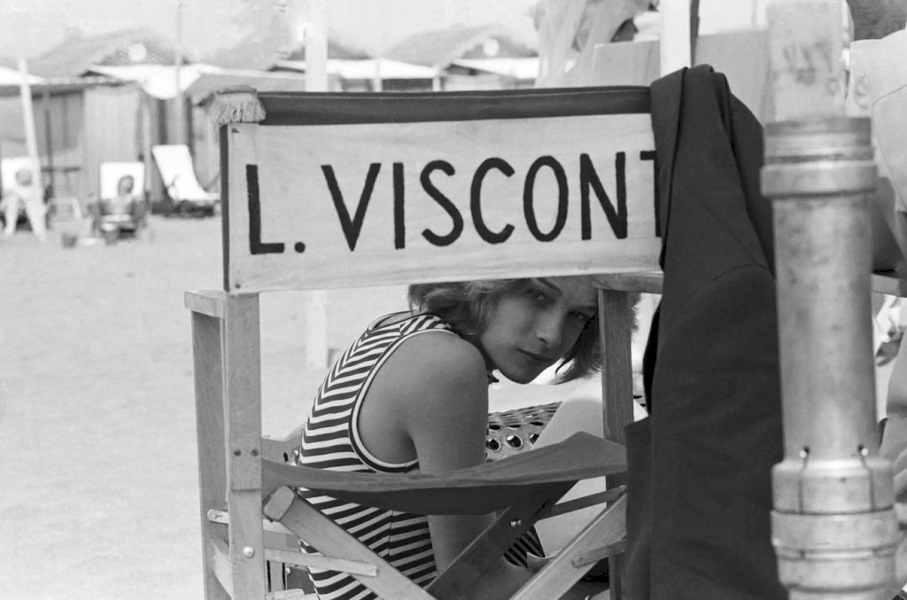 Björn Andrésen sul set di “Morte a Venezia”