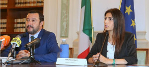 A Roma il primo incontro di Salvini con la sindaca Raggi
