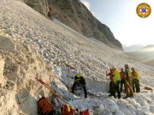 Salvo lo speleologo che era rimasto intrappolato nel Monte Canin