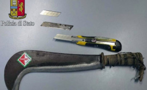 Ferrara: aggressione con un machete, due arresti