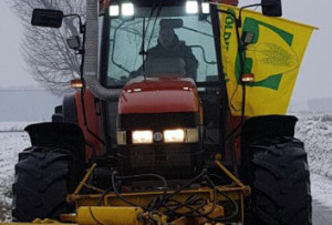 Maltempo, mobilitati trattori contro neve e gelo