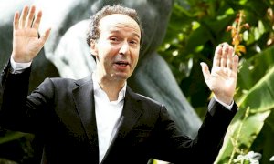 Roberto Benigni vince il Leone d'Oro a Venezia