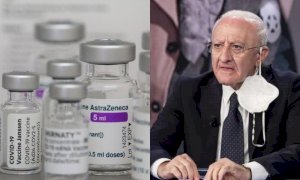 Caos AstraZeneca e mix di vaccini: il governatore della Campania dice NO