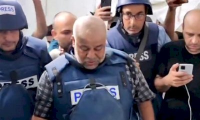 Gaza, giornalista perde moglie e figli in diretta