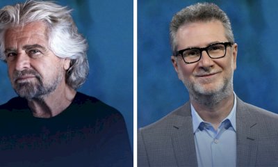 Beppe Grillo ospite di Fazio a Che Tempo Che Fa