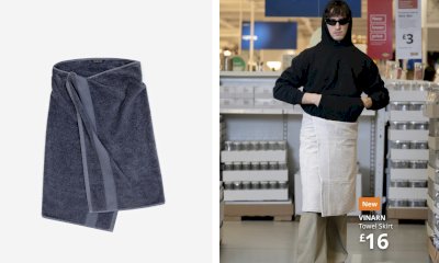 Towel-skirt di Balenciaga: Ikea propone una versione low cost