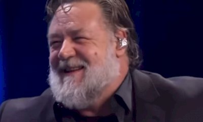 Russel Crowe a Sanremo: 